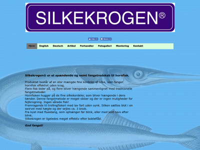 silkekrogen.dk snapshot