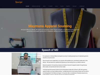 maymunaapparel.com snapshot