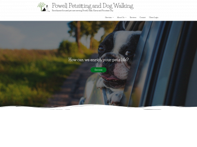 powellpetsittinganddogwalking.com snapshot