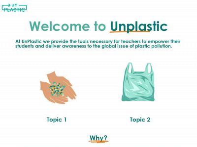unplastic.education snapshot