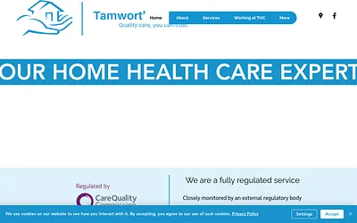 tamworth-home-care-ltd.co.uk snapshot