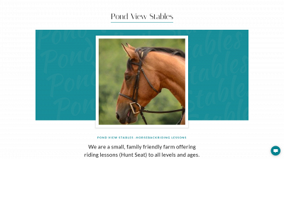 pondviewstables.com snapshot