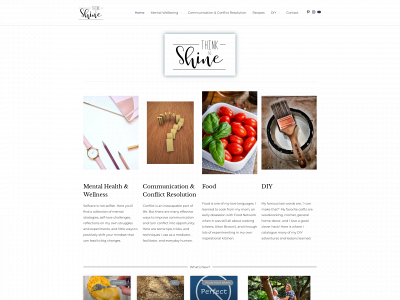 thinkdoshine.com snapshot