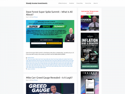 steadyincomeinvestments.com snapshot
