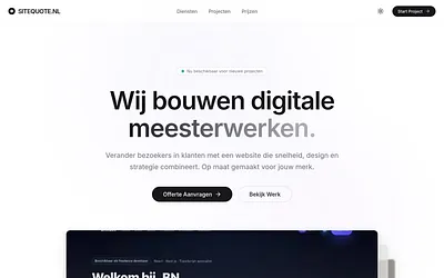 sitequote.nl snapshot