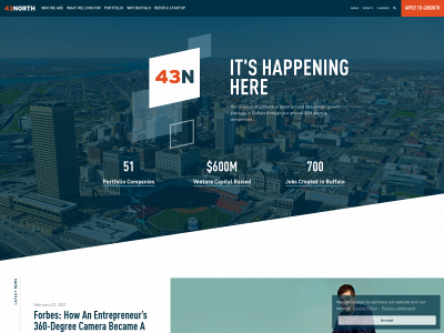 www.43north.org snapshot