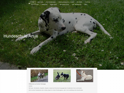 hundeschuleartus.ch snapshot