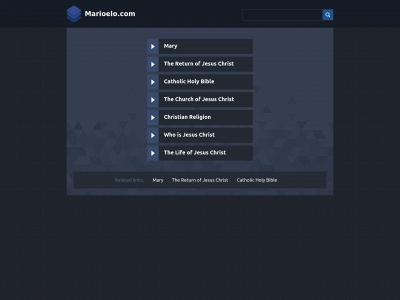 marioelo.com snapshot
