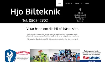 hjobilteknik.se snapshot