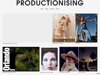 productionising.com snapshot