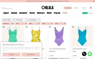 primadonnaswim.com snapshot