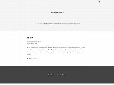 thehighyield.site snapshot