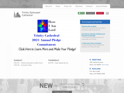 trinityreno.org snapshot
