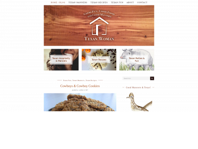 texanwoman.com snapshot