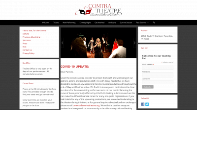 comtratheatre.org snapshot