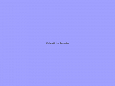 javaconnection.nl snapshot