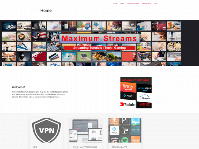 www.maximumstreams.com snapshot