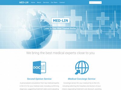 med-lin.com snapshot