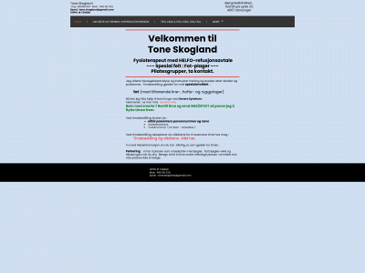 toneskogland.no snapshot