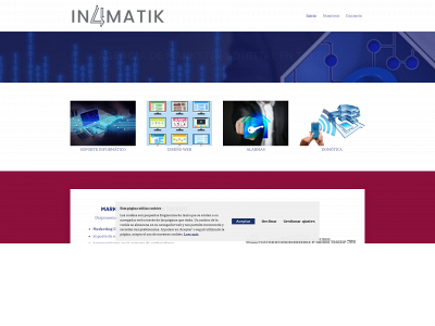 in4matik.es snapshot
