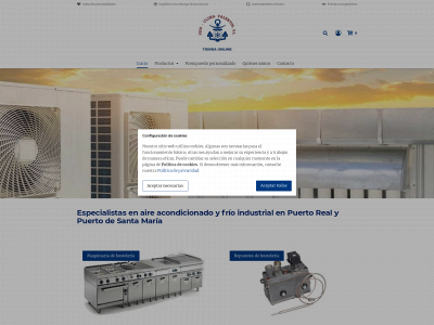 tiendafrioclimavalentin.com snapshot