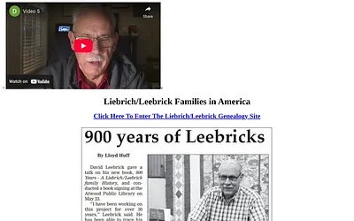 leebrick-liebrich.me snapshot