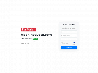 machinesdata.com snapshot