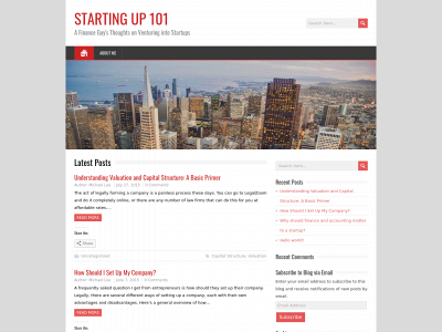 startingup101.com snapshot