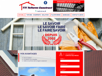 ttitoiture.be snapshot