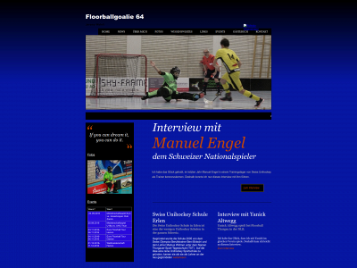 floorballgoalie64.ch snapshot