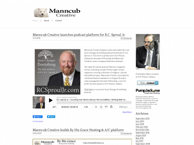 christophermann.com snapshot