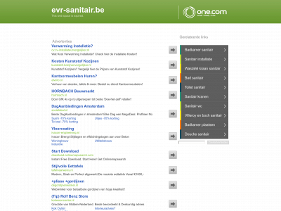 evr-sanitair.be snapshot
