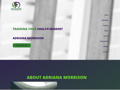 synergizedfitness.com snapshot