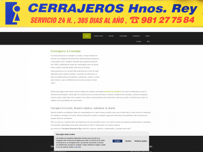 cerrajeroshermanosrey.com snapshot