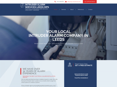 burglar-alarms-leeds.com snapshot