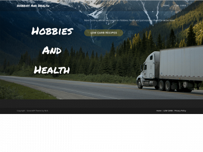 hobbiesandhealth.com snapshot