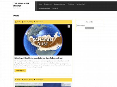 jamaicaninsider.com snapshot
