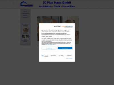 50plus-haus.de snapshot