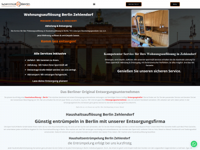 wohnungsaufloesung-berlin-zehlendorf.de snapshot