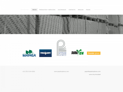 papelesplanos.com snapshot