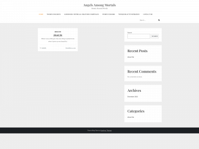 angelsamongmortals.com snapshot