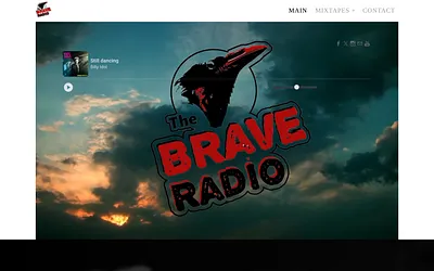 www.thebraveradio.gr snapshot