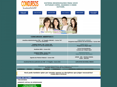 concursosecursos.com.br snapshot