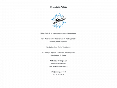 asreinigungen.ch snapshot
