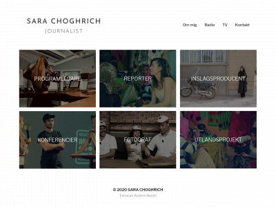sarachoghrich.se snapshot