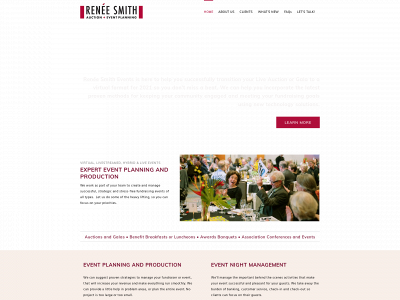 reneesmithevents.com snapshot