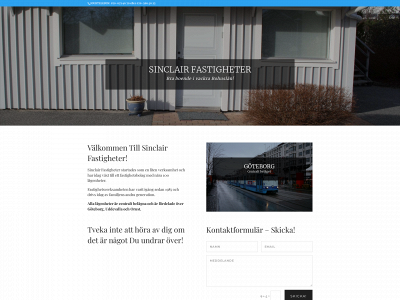 sinclairfastigheter.se snapshot