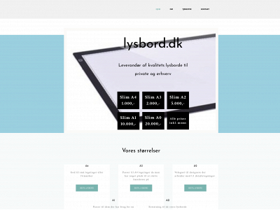 lysbord.dk snapshot