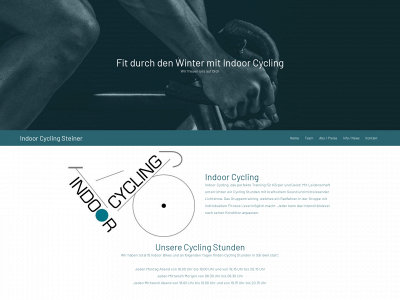 indoorcycling-steiner.ch snapshot