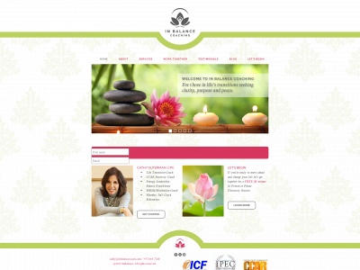 inbalancecoach.com snapshot